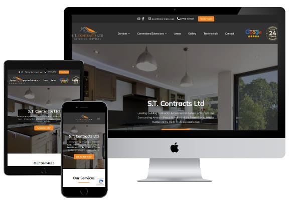 S.T. Contracts Ltd website project